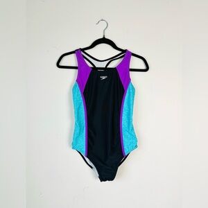 Speedo Girls' Racerback Swimsuit size XL